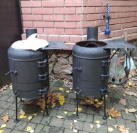 Вербівецькі майстри виготовляють буржуйки для наших захисників