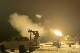 МВГ нетішинських гвардійців тренувались знищувати ворожі дрони уночі