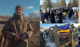 У Берездівській громаді прощались із воїном Стародубовим Сергієм Володимировичем