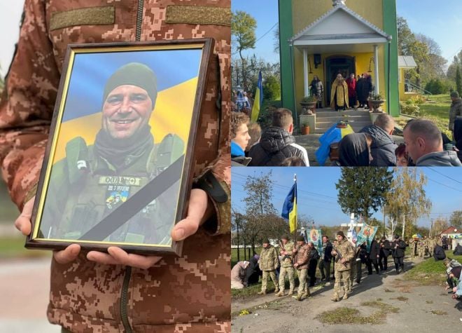 На Шепетівщині прощались із командирем морських піхотинців Храпачем Миколою Івановичем