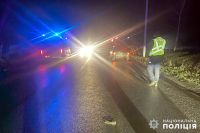 Мешканець Шепетівщини наїхав на чоловіка, який сидів на проїзній частині дороги