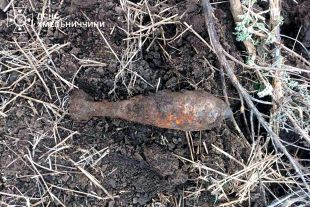 На Шепетівщині виявили мінометну міну часів Другої Світової війни
