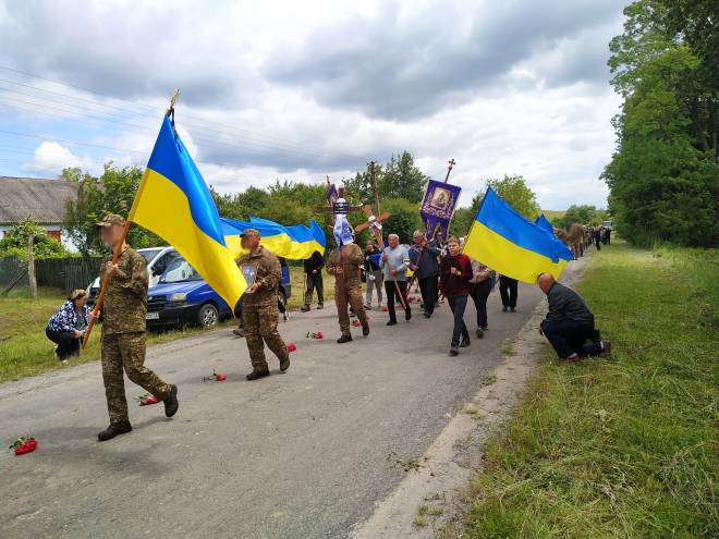 На Шепетівщині провели у засвіти Кузьмука Миколу Леонідовича