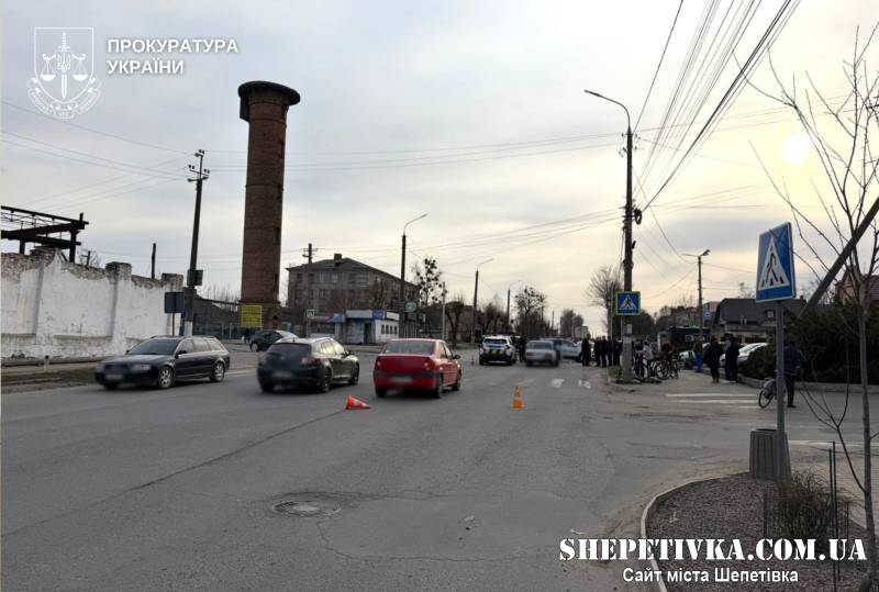 Водія, який збив 11-річного хлопчика у Шепетівці, взято під варту