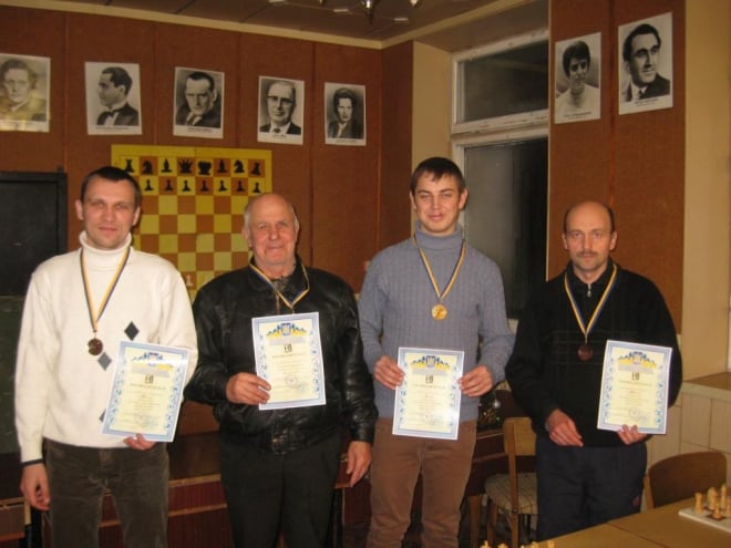 Завершився чемпіонат міста з шахів 2014 року