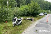 На Шепетівщині зіткнулись скутерист та мотоцикліст: один з них в реанімації