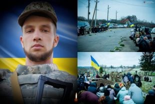 Білогірська громада провела у засвіти воїна Осьмака Олексія