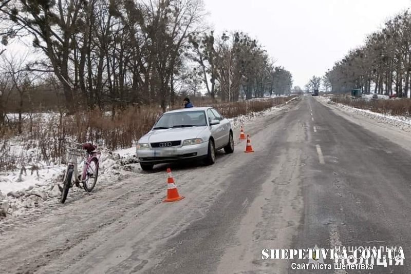 На Шепетівщині судитимуть водія, який збив 51-річну велосипедистку