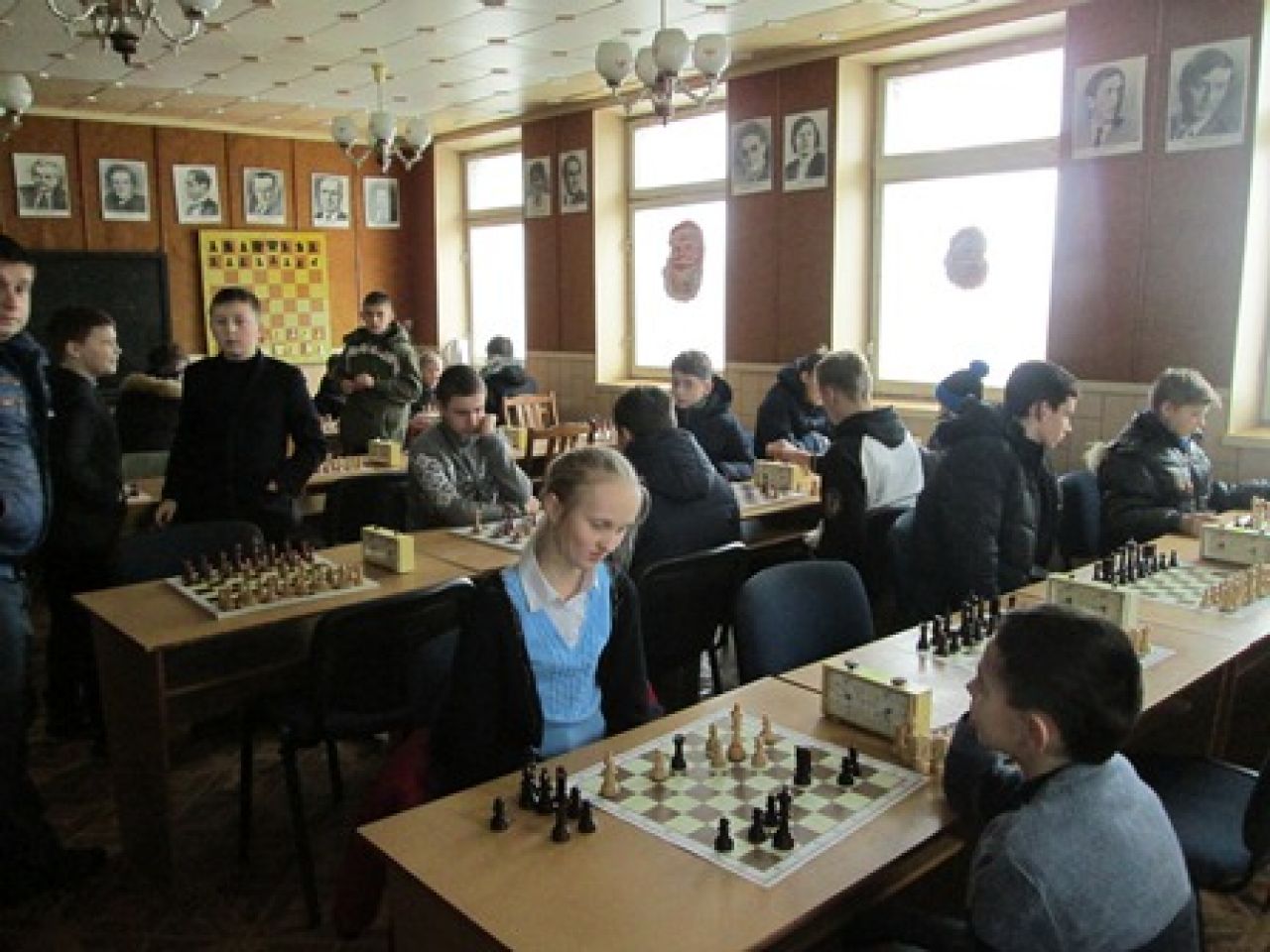 Пройшло змагання з шахів серед школярів міста