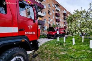 За минулу добу на Шепетівщині ліквідували 6 пожеж