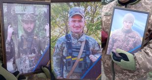 Цього тижня Ізяславська громада провела у засвіти трьох Воїнів Світла