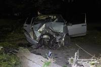 У Шепетівці авто влетіло в дерево: водія та двох пасажирів було госпіталізовано