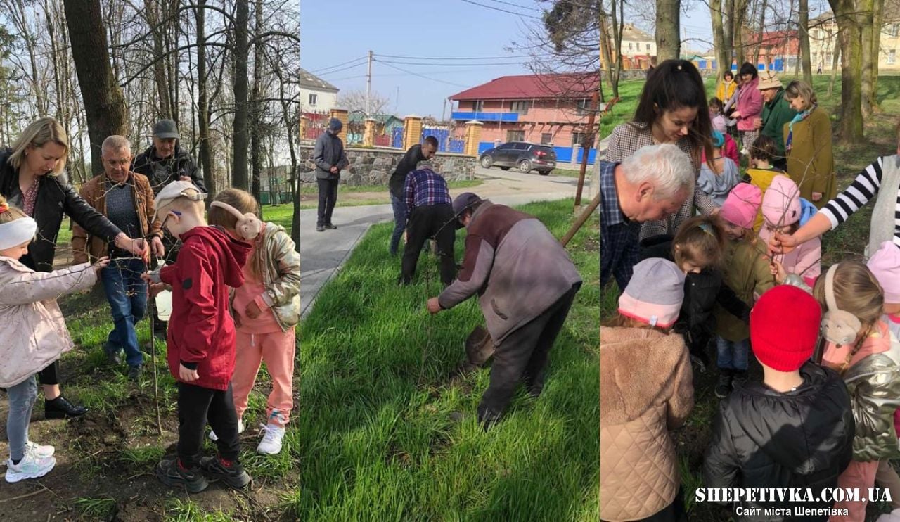 У Грицеві висадили 80 дерев у пам’ять про загиблих захисників України