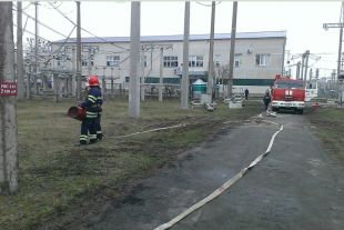 Рятувальники відпрацювали дії під час об’єктового тренування