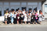 Освітяни Шепетівки приймали вітання з нагоди професійного свята