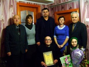 Жителя Шепетівщини привітали з 90-річним ювілеєм