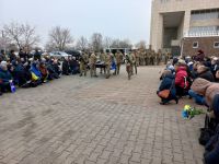 У Нетішині прощались із солдатом Віталієм Ковбою