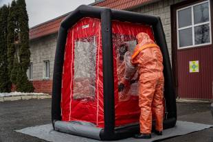 Рятувальники Хмельниччини отримали допомогу від пожежної команди з Німеччини