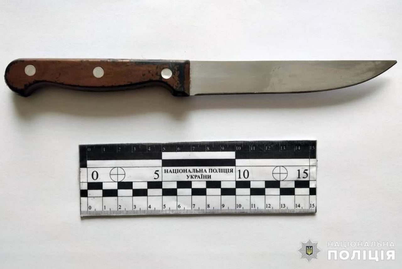 На Шепетівщині жінка завдала 5 ударів ножем співмешканцю