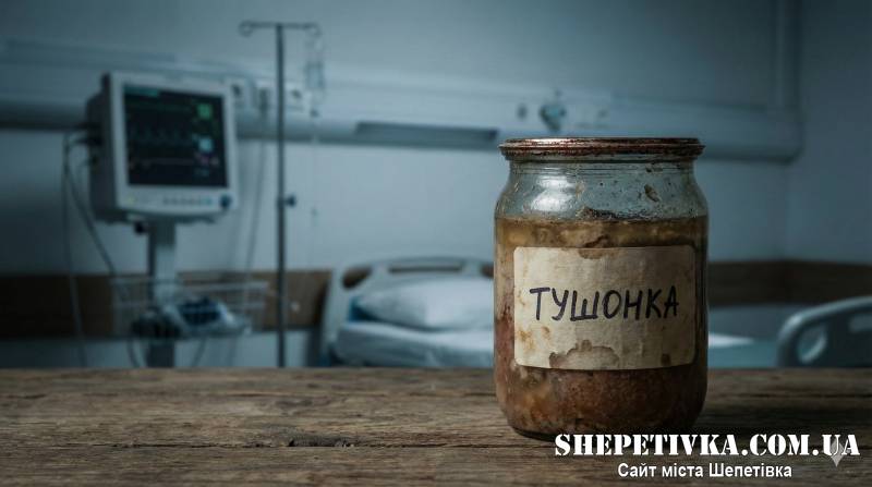 На Шепетівщині зафіксували перший цьогорічний випадок ботулізму: пацієнт у важкому стані