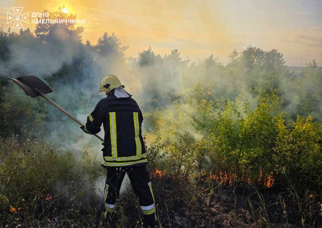 У Шепетівському районі через спалювання сухостою загинув чоловік
