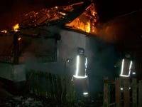 У Великій Медведівці горів приватний будинок