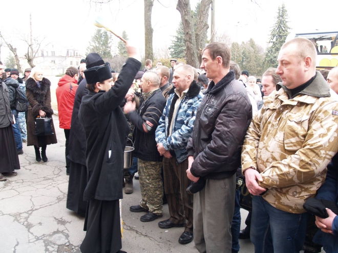 Перші мобілізовані вирушили на навчання