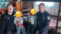 Двох переляканих дітей довелось заспокоювати правоохоронцям