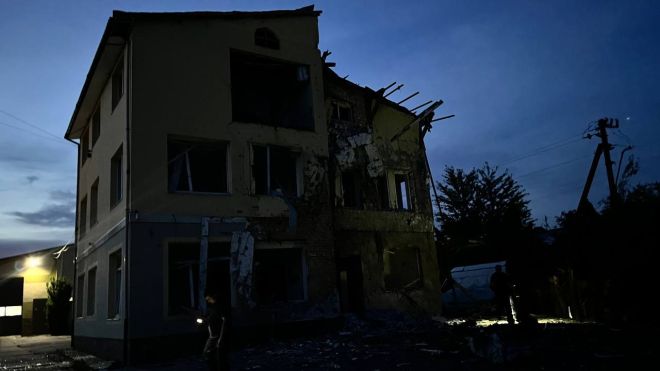 Залишки дронів впали на село Малехів Львівської громади