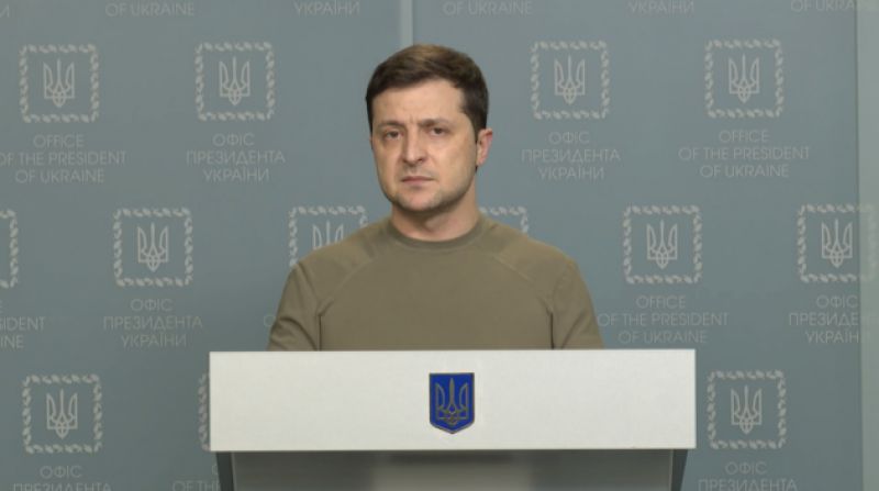 Зеленський підписав указ про загальну мобілізацію