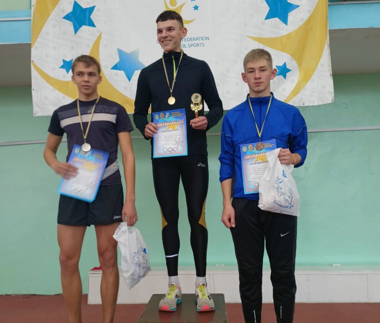 Шепетівський легкоатлет посів два призових місця на міжобласному турнірі "Подільська зима"