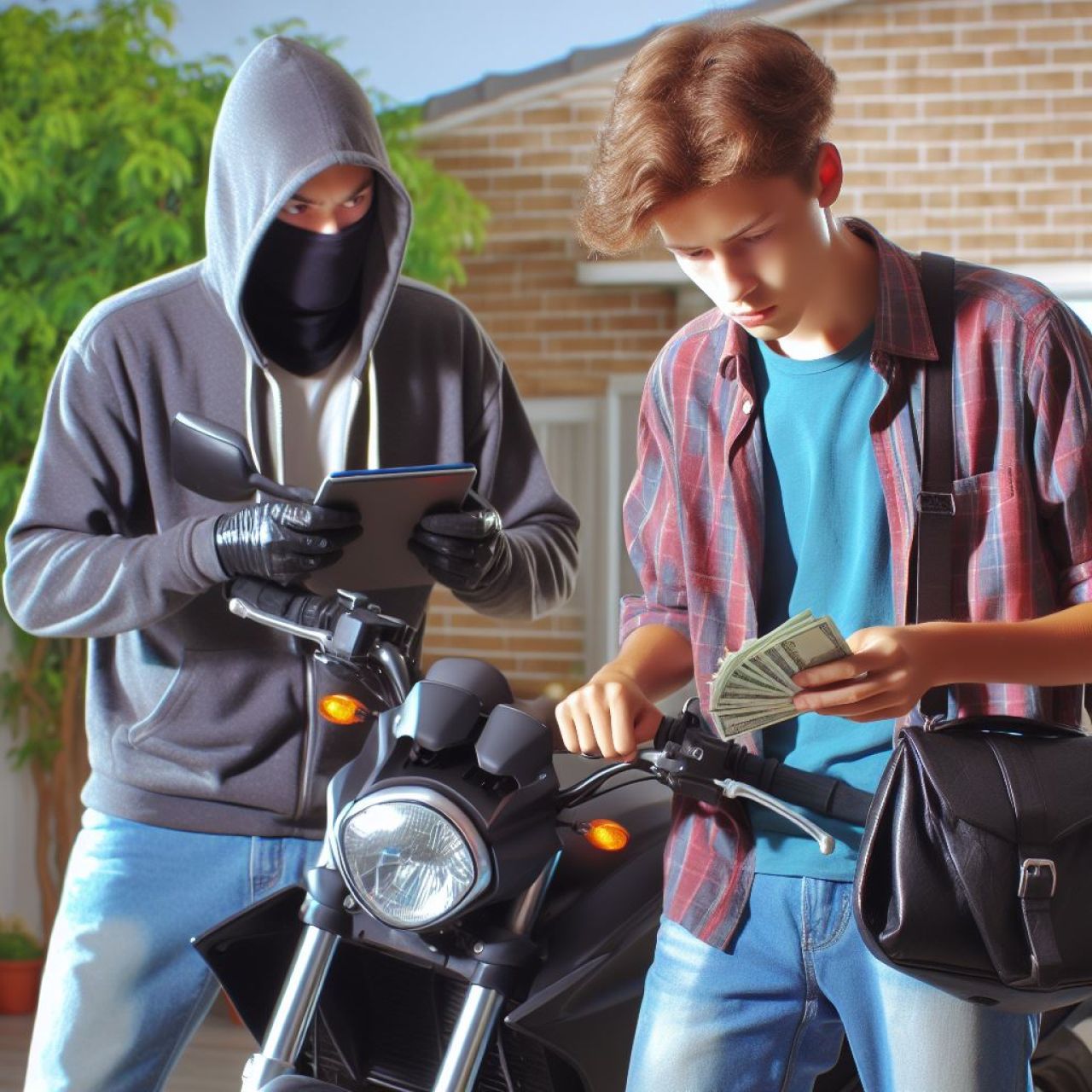 Підліток тривалий час збирав гроші на мотоцикл, але натрапив на шахраїв