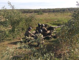 Шепетівські зенітчики вправлялись у бойових стрільбах