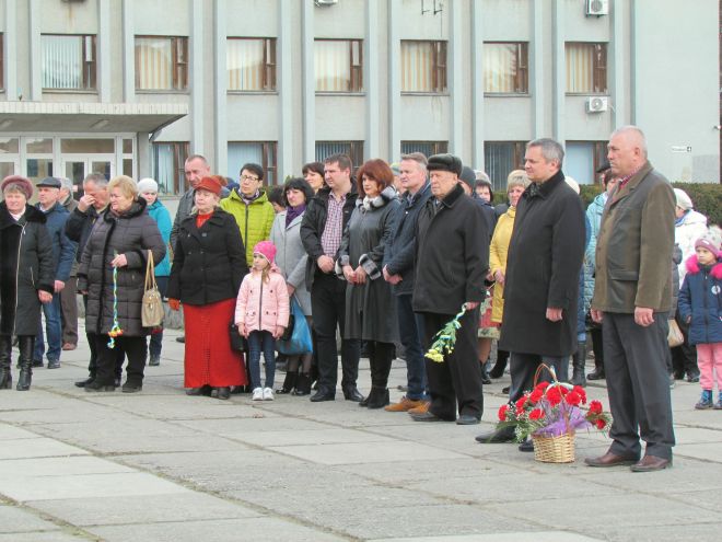 Шепетівчани відзначили 205–у річницю від дня народження Т.Г. Шевченка