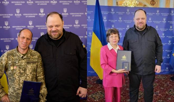 Головою Верховної Ради особисто було відзначено вчителів з Шепетівки та Судилкова