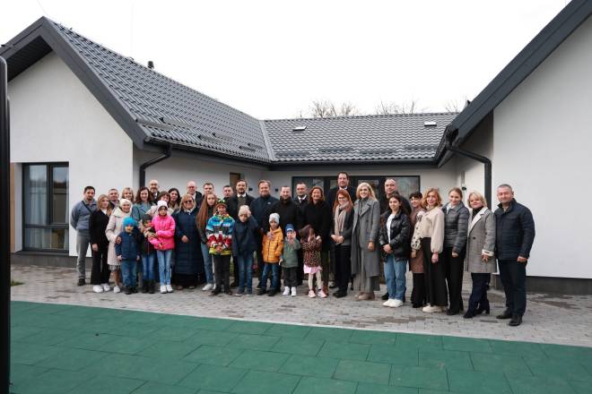 За підтримки Республіки Словенія відкрили дитячий будинок сімейного типу