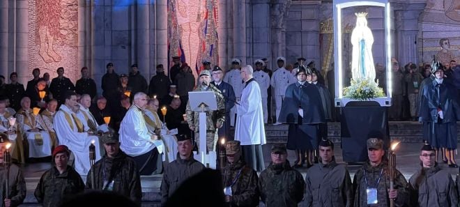 Шепетівчанин вперше в історії молився українською на Міжнародному військовому паломництві