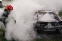 На Шепетівщині через несправність електрики горів автомобіль