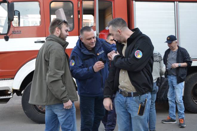 Партнери з норвезького Бергена особисто передали допомогу Полонській громаді та фронту